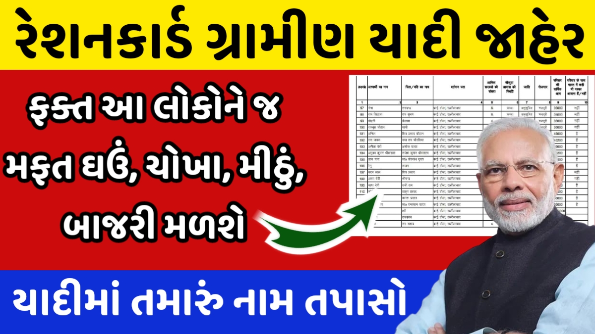 Ration Card Gramin List